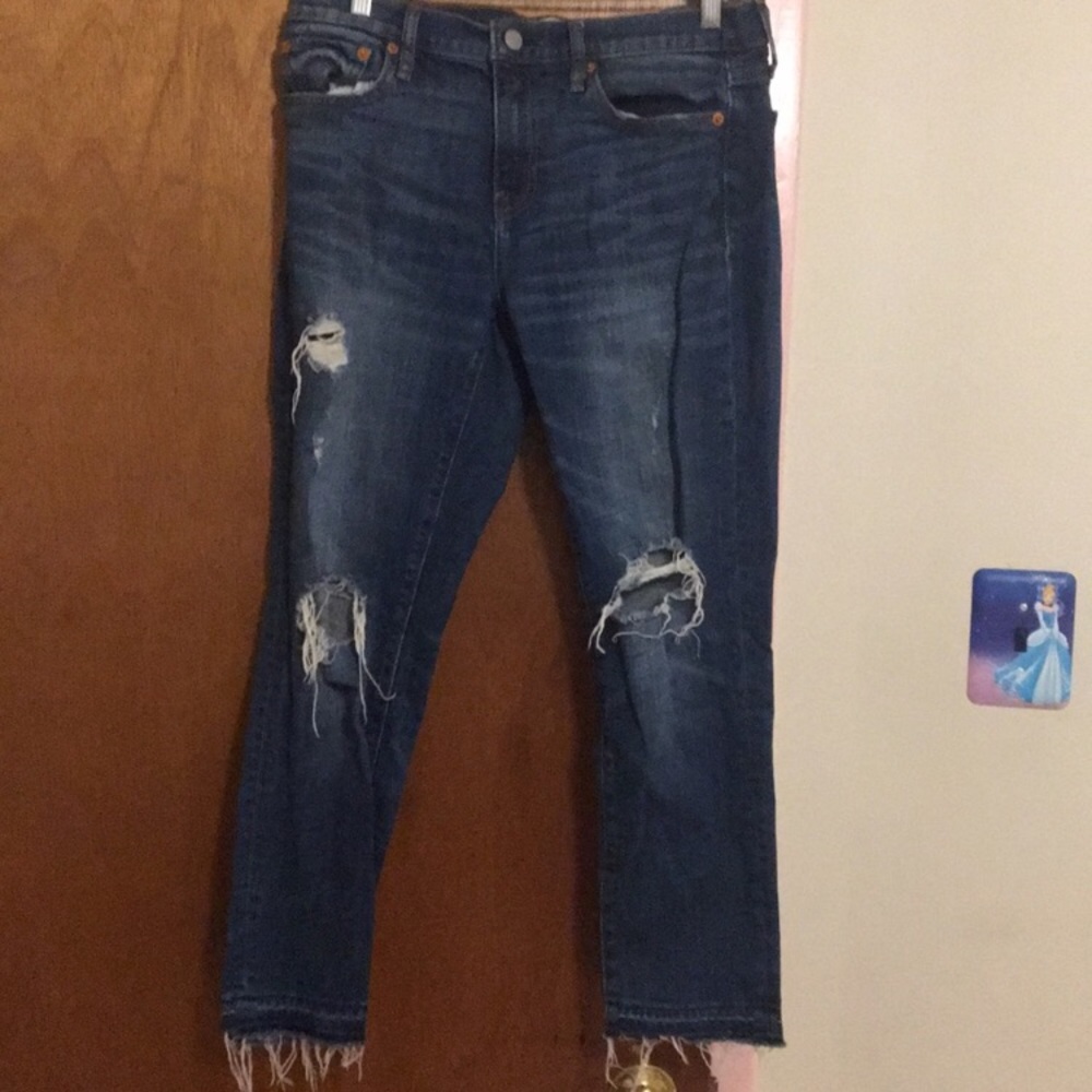 Gap Deconstructed Jeans